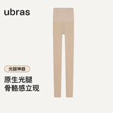 ubras虞书欣同款光腿神器防勾丝美肤袜打底裤袜丝袜1800D踩脚款白皙肤M