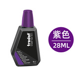 卓达（trodat） 进口7011水性印油 回墨印油 回墨日期印章油墨翻斗章印油发票财务办公印油 紫色1瓶
