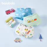 巴拉巴拉儿童内裤三角棉女童短裤宝宝三角裤不夹PP弹力亲肤三条装