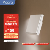 Aqara智能开关E1单火单键 已接入苹果HomeKit 智能家居 遥控开关 白色