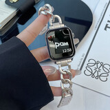 SAE智能手表女蓝牙通话不锈钢金属小香风多功能手表女适用于安卓ios手机 小香风星光色