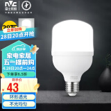 雷士照明（NVC）LED灯泡球泡节能E27螺口家用商用大功率照明灯光源38瓦白光