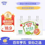 Heinz西洋果园果汁泥78g*3袋婴幼儿宝宝水果泥辅食猕猴桃西梅泥