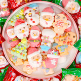 金稻谷圣诞糖果礼物 500g约42粒 平安夜棉花糖 圣诞老人儿童零食大礼包