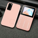 朵唯V9 电信全网通移动儿童学生手机初中  非智能超薄可爱迷你手机 女男 袖珍  音乐 戒网手机 粉色无摄像头 移动版