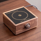 领艺电陶炉煮茶壶烧水壶底座手动旋转控温大功率相思木电陶炉底座