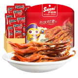 萨啦咪 鸭舌零食鸭舌头温州香辣酱香鸭舌休闲零食熟食 即食肉脯 酱香鸭舌200G