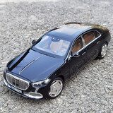 NOREV 1:18诺威尔2021款 奔驰s680迈巴赫 合金汽车模型 车模 豪华轿车 S680 黑色大饼轮毂