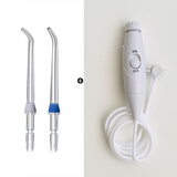 洁碧适用waterpik洁碧冲牙器手柄配件 水牙线洗牙器wp660 wp100ec水管 新款手柄+2支喷头