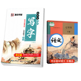 墨点字帖 七年级同步字帖初中生写字课课练七年级下册同步字帖荆霄鹏铅笔字帖钢笔字帖笔顺笔画字帖楷书字帖人教部编版