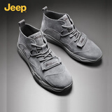 Jeep吉普男鞋秋季2025新款运动休闲鞋户外马丁靴工装板鞋百搭鞋子
