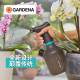 嘉丁拿喷壶浇花 德国进口GARDENA浇水壶雾化喷花1升喷雾器倒置也能出水