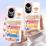 XP适用华为nova13手机壳镜头全包nova12防摔散热硅胶超薄男女生可爱高级感透明软保护外壳-公主暴富