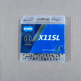 KMC桂盟单车变速链条公路山地自行车链条变速车装备单车配件8速9速10速11速链条子带魔术扣盒装 X11SL 11速金黑色 竞赛款