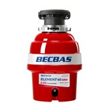 贝克巴斯（BECBAS）厨房垃圾处理器厨余粉碎机 智能自动关机可接洗碗机E40PLUS