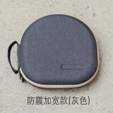 丰帆(FengFan)适用于森海塞尔Accentum/馒头4耳机包 B&O BeoPlay H95/HX/H9i耳麦收纳盒硬壳 灰色(手提防震加宽款)