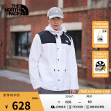 北面（The North Face）【经典款】防风夹克男女同款防泼水外套户外保暖春季上新|81NO FN4/白色 L/175