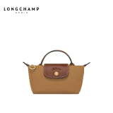 LONGCHAMP珑骧Le Pliage Original系列女包环保mini饺子包手拿包