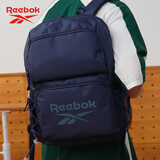 锐步防泼水轻量化双肩包多隔层耐磨运动背包透气可调肩带 蓝色