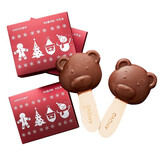魔吻（AMOVO）糖果巧克力棒棒糖礼盒装儿童生日礼物休闲零食进口料送男女孩 精灵牛奶小熊礼盒装80g