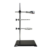 舜江 方座支架 中小学物理化学实验 60cm高铁架台 