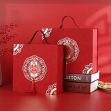 青苇 结婚伴手礼盒中式喜糖盒伴娘回礼盒结婚用品结婚礼物盒