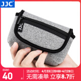 JJC 相机内胆包 收纳保护套 适用于索尼ZV-1F黑卡7代RX100M7 M6 M5A理光GR3X GR3 HDF佳能G7X3 G7X2 灰色