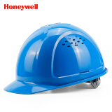 霍尼韦尔（Honeywell）安全帽 L99S HDPE工地电力防砸抗冲击阻燃蓝色 1顶厂家发货可定制印字