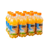 可口可乐美汁源果粒橙300ml*12瓶/箱橙汁饮料饮品迷你小瓶果汁 300ml*12瓶
