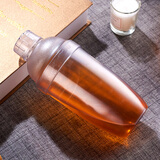 全适PC雪克杯壶700ml带刻度暴打柠檬茶工具摇酒器手摇杯鸡尾酒调酒器
