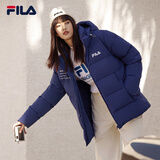 FILA 斐乐官方男子羽绒服冬季时尚休闲连帽保暖上衣外套