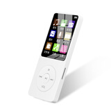 乐斯汀蓝牙mp3mp4学生便携音乐播放器外放小型迷你mp5随身听便携运动歌词同步 白色彩屏(带外放) 4G蓝牙送礼包