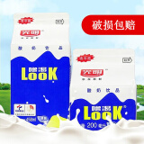 光明酸奶饮品LOOK噜渴牛奶乳品盒装原味酸牛奶冷藏乳品冷饮 生鲜 200ml噜渴原味10盒