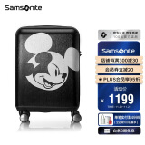 新秀丽（Samsonite）行李箱拉杆箱迪士尼米奇款登机箱旅行箱AF9*09007黑色20英寸