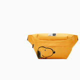 爱华仕 男女胸包时尚单肩斜挎包运动手机包大学生腰包OCY2793 黄色