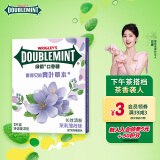 绿箭(DOUBLEMINT)口香糖 茉莉薄荷味12片32g/盒 零食糖果 口气清新糖