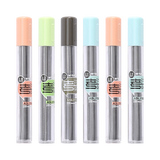 晨光自动铅笔V9301按动式加粗2.0mm笔芯不易断自带卷笔免削小学生写字2B活动铅笔儿童练字文具 配套铅芯 6盒（37902）