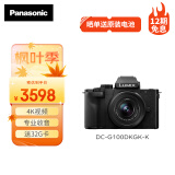 松下G100DK微单相机  Panasonic 数码相机 vlog相机 微单套机12-32mm 4K视频 专业收音 柔肤自拍