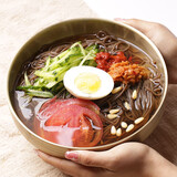 韩食府荞麦冷面 延吉特色东北大冷面延边朝鲜冷面多口味现压口感 荞麦冷面320g*5袋