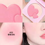 COLOUR ZONE 色彩地带眼影腮红一体盘双色易上色高光哑光生日礼物送女友送闺蜜