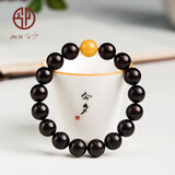 今夕印度小叶紫檀手串金星檀香紫檀木蜜蜡文玩手把件念佛珠手链男女士