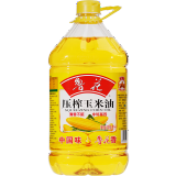 鲁花 食用油  玉米油 桶装 5L