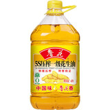 鲁花食用油 5S压榨一级 花生油 物理压榨 桶装  纯正花生油 5S压榨一级花生油 4L*1桶