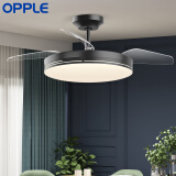 OPPLE风扇灯吊扇灯多档调色LED照明Ra95北欧餐厅卧室吊灯1级能效呵护光