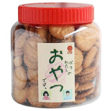 野村诺木拉薄脆饼干470g罐装日本进口天日盐小圆韧性饼干儿童休闲零食礼物