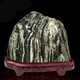 万棠天然原石家居客厅玄关观赏石补缺角办公室靠山石假山奇石桌面摆件 25-27斤随机款式发货