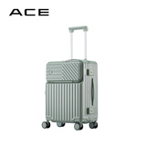 ACE/Avocado2-F轻质铝框登机箱行李箱前开盖多色托运箱二代升级 D24101-牛油果绿-20英寸