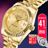 豪伦诗（HOLUNS）Holuns男士全自动机械手表透底商务男 R106-41大表盘-透底
