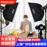 神牛（Godox） SL60D/BI二代双色温直播补光灯LED摄影灯视频常亮美颜拍照摄影棚打光柔光灯 热购【8】SL60W升级-两灯套装 D白光版