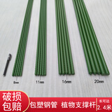 西普顿植物支撑杆藤蔓杆黄瓜番茄爬藤支撑杆菜园盆栽蔬菜搭架杆花卉支柱 直径20mm*长2.1m(10根) 大
